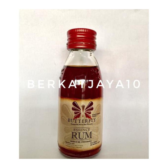 

Toko-Bahan-Kue- Essence Rum Butterfy Perisa Pengharum Makanan 60 Ml -Terlengkap-Termurah-Dijamin.