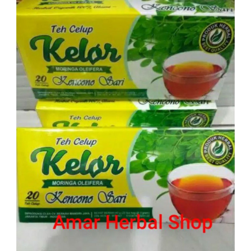 

Teh Celup Daun Kelor Moringa kencono Sari