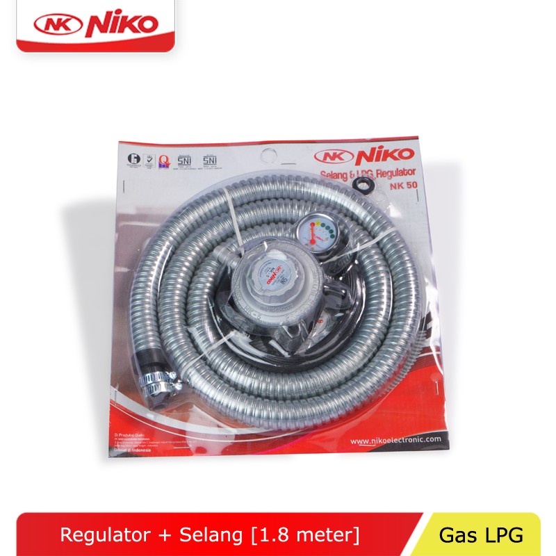 *NIKO*Selang dan Regulator Kompor Gas