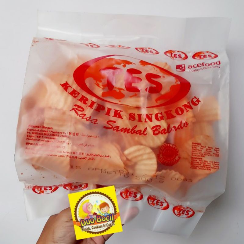 

ady78 Keripik Singkong TES Spesial CA 500 Gram - Duo Bocil Snack