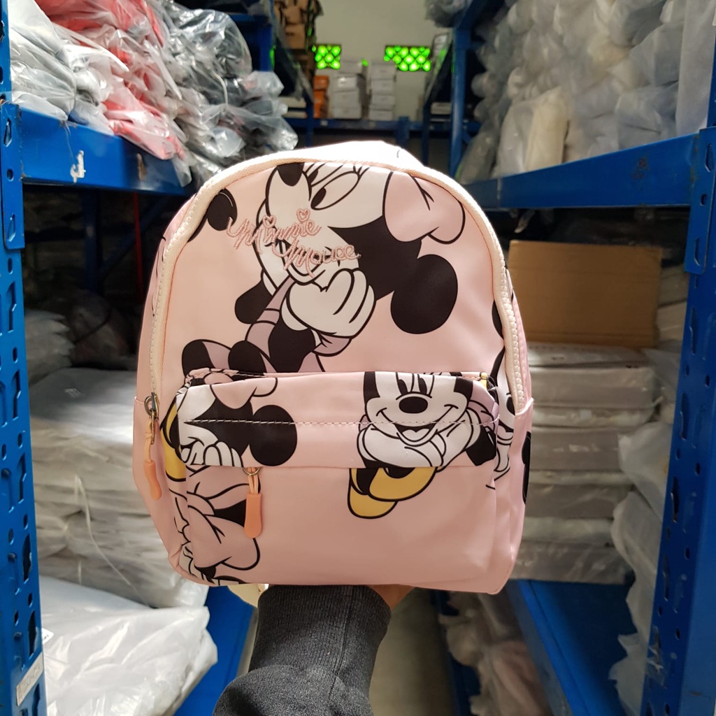 Tas Ransel Anak Perempuan 0336690 Ransel Minnie Mouse Anak Anak