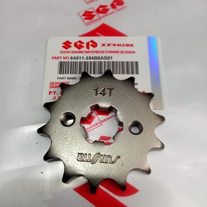 Gir Gear Depan Suzuki Satria Fu 150 14T