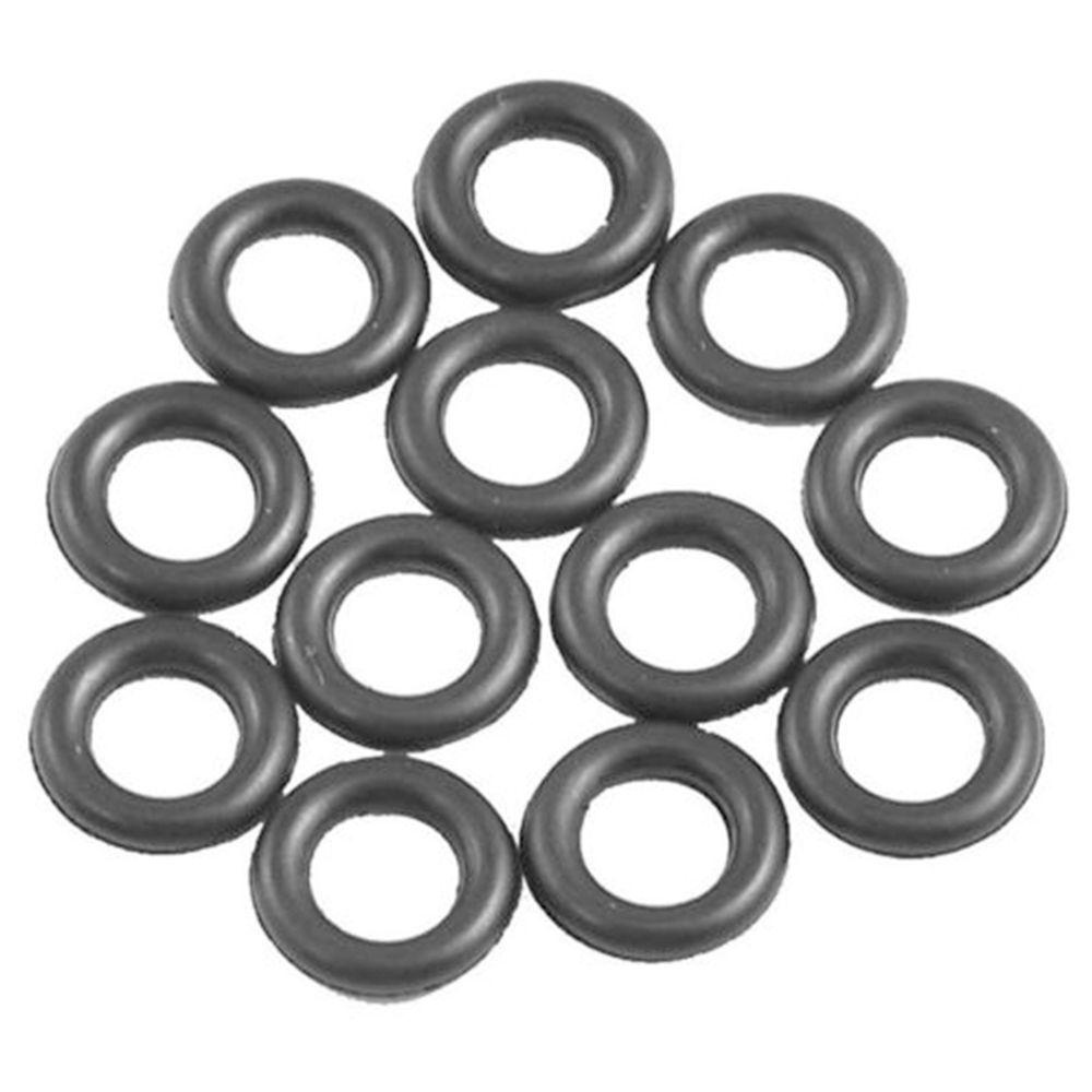 TOP 100pcs /Set O-Rings Cacing Wacky Rig Ledeng Gigitan Ikan Karet Hitam