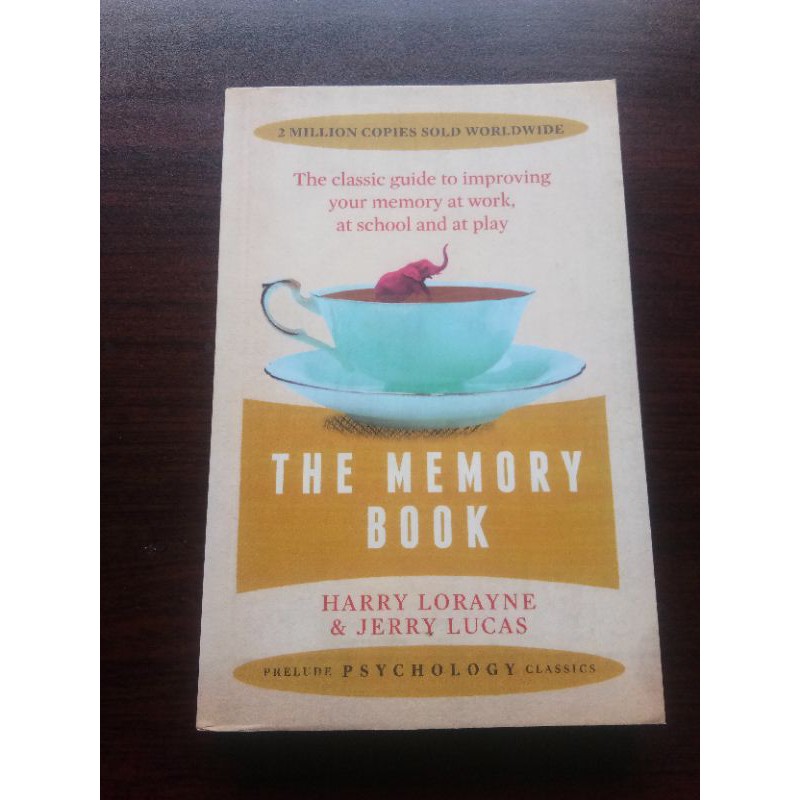 The Memory Book By Harry Lorayne And Jerry Lucas Preloved Shopee Indonesia