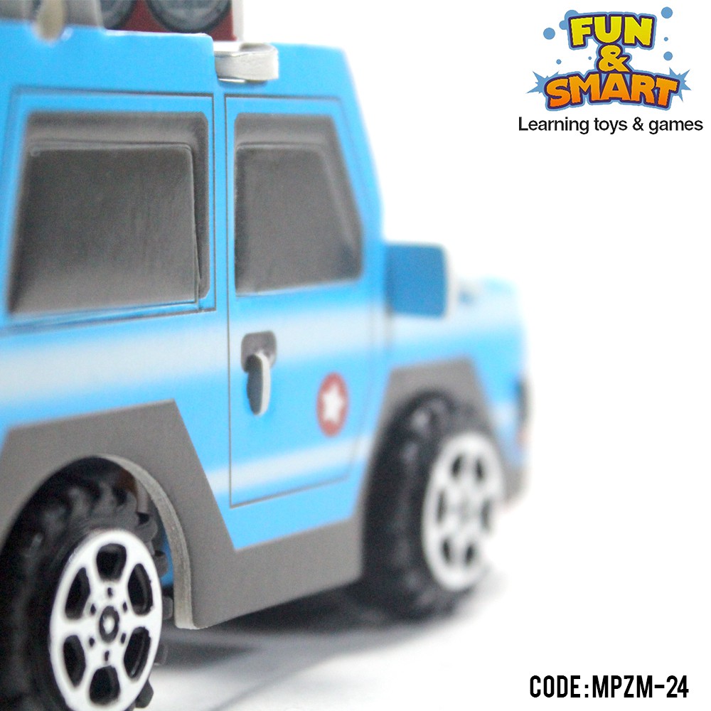 MPZM-24 | Mini 3D Puzzle - Offroad Vehicles - Mainan Puzzle 3 Dimensi (3D) - Mainan Edukatif