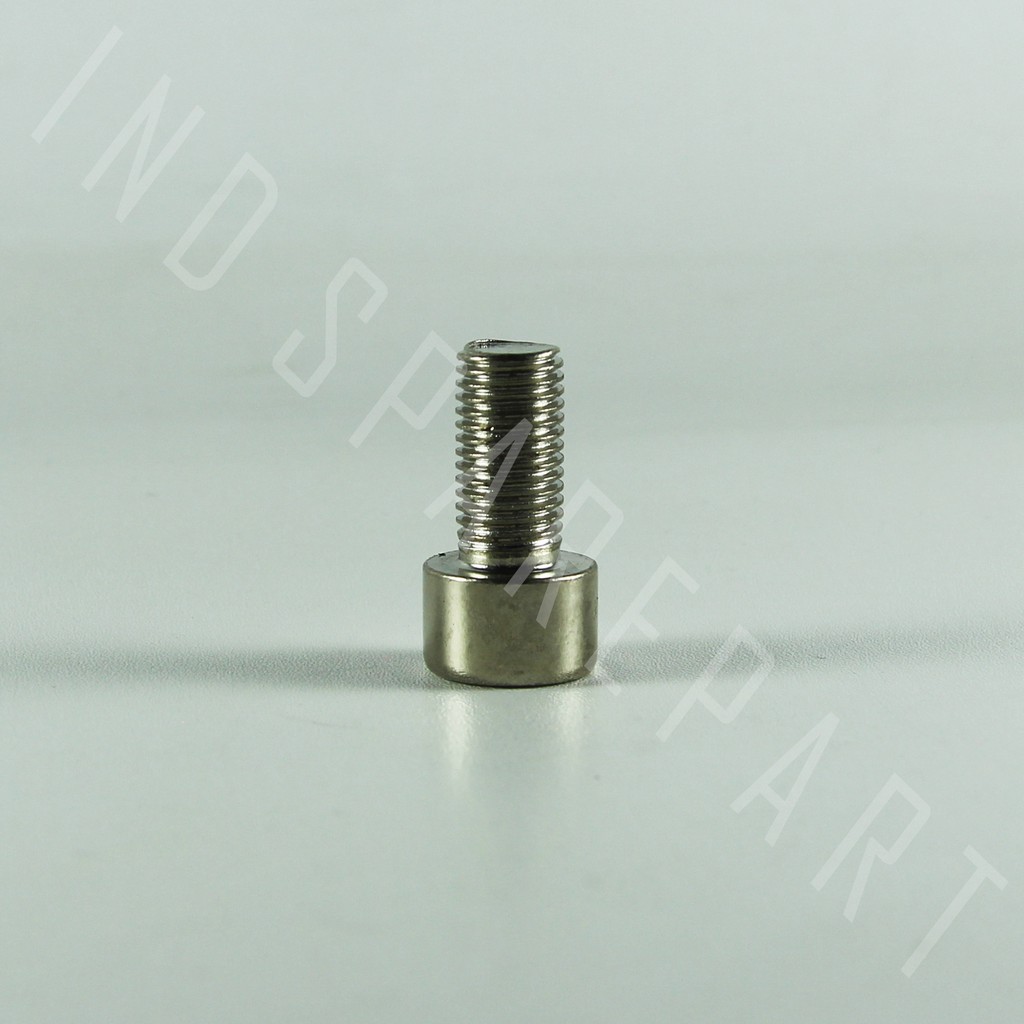 Baut-Baud-Bolt L M10x20-10x20-M 10 x 20 Kunci L8-8 mm Pitch-P 1.25