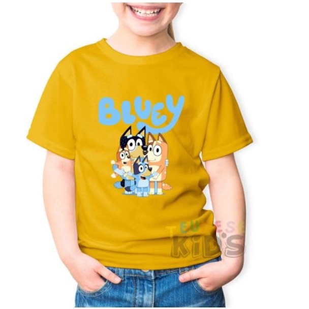 BAJU KAOS ANAK BLUEY STANDAR BAHAN PREMIUM | Shopee Indonesia