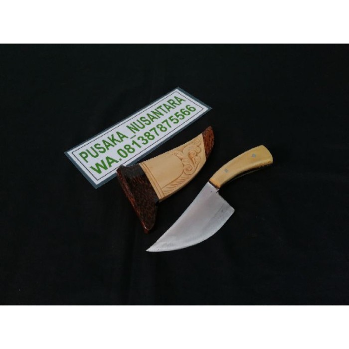 Pisau Seset Kulit - Seset Baja Kopi Per Pisau Kayu Kulit - Vivistecolection