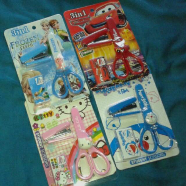 

Student Scissors Character (Doraemon, Frozen, Hello Kitty, Cars)