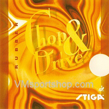 Stiga Chop & Drive - Karet Rubber Bet Bat Pingpong Tenis Meja