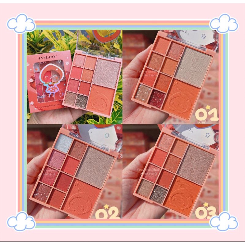 PROMO!!!EYESHADOW STRAWBERRY ANY LADY 838/806