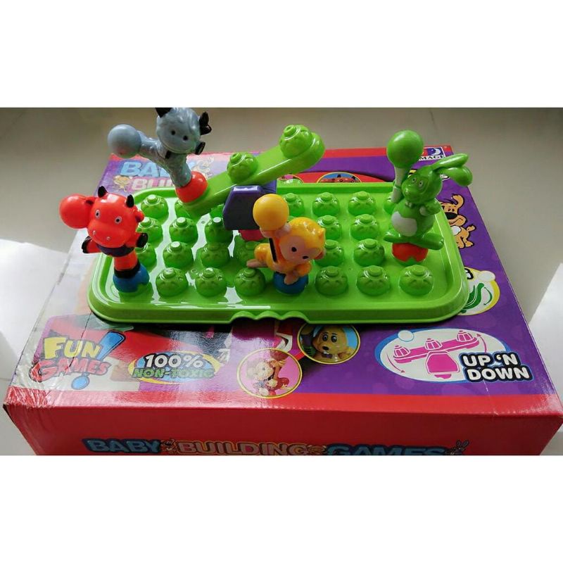 Mainan Edukasi Puzzle Block Baby Building Games Murah