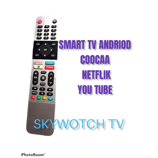 REMOTE TV SMART TV ANDROID COOCAA COCOA COCA TV SMART SKYWORCH TV
