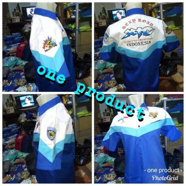 Kemeja xtc pendek Japan Indonesia jaket xtc kaos xtc