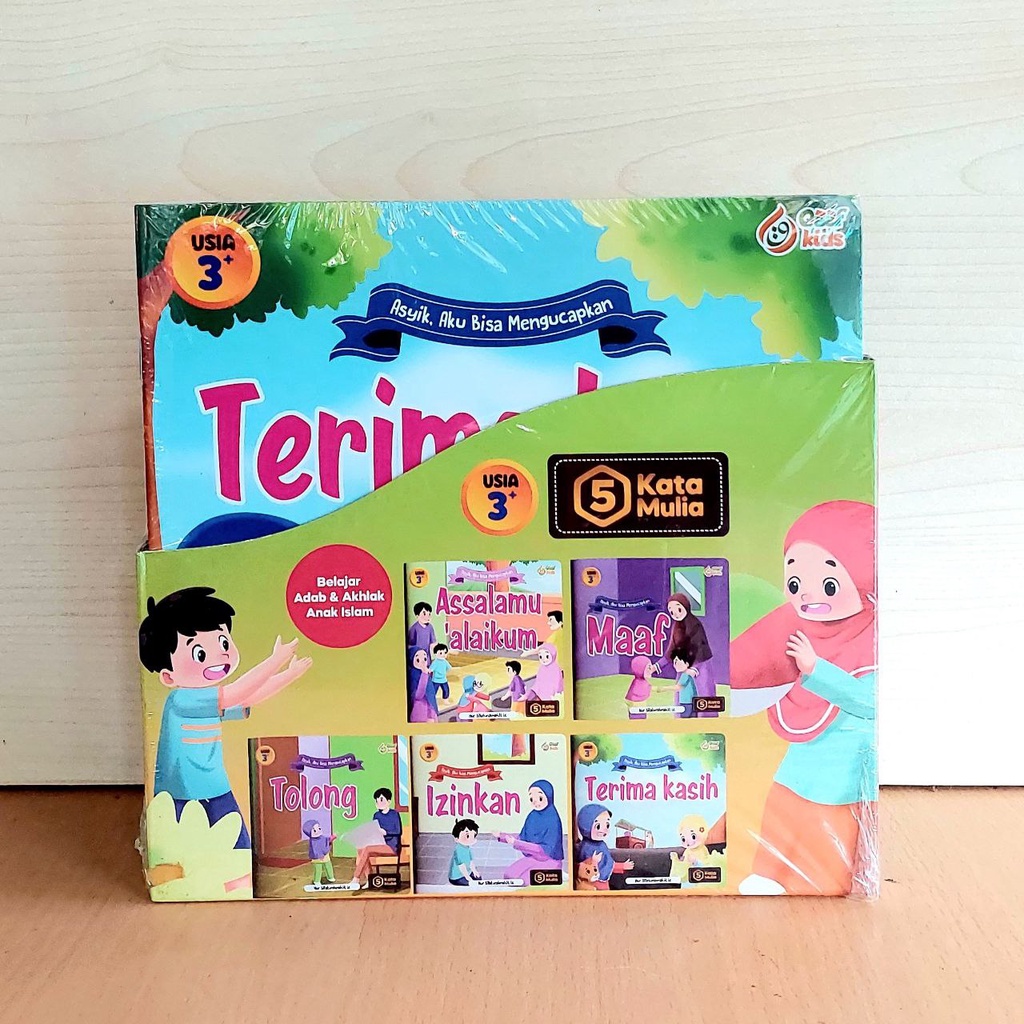 Seri 5 Kata Mulia Assalamualaikum Maaf Tolong Izinkan Terimakasih