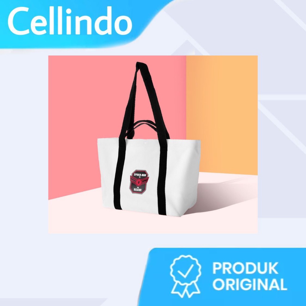 Miniso Tas Tote  Bag  Marvel Shoulder