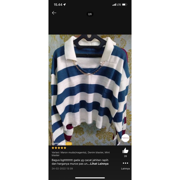 atasan blaster,outer crop,sweater crop blaster-hitam