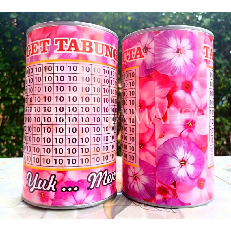 CELENGAN KARAKTER BUNGA - CELENGAN TARGET 2juta PECAHAN 10k