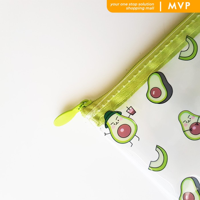 

Promo Kotak Pensil Aesthetic Transparan Lucu Tempat Pensil Anak Avocado 2 Trendi