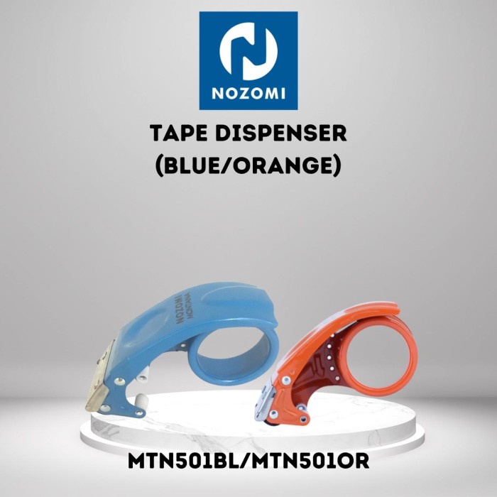 

Bagus Tape Dispenser Nozomi Montana Blue /Pemotong Lakban Promo