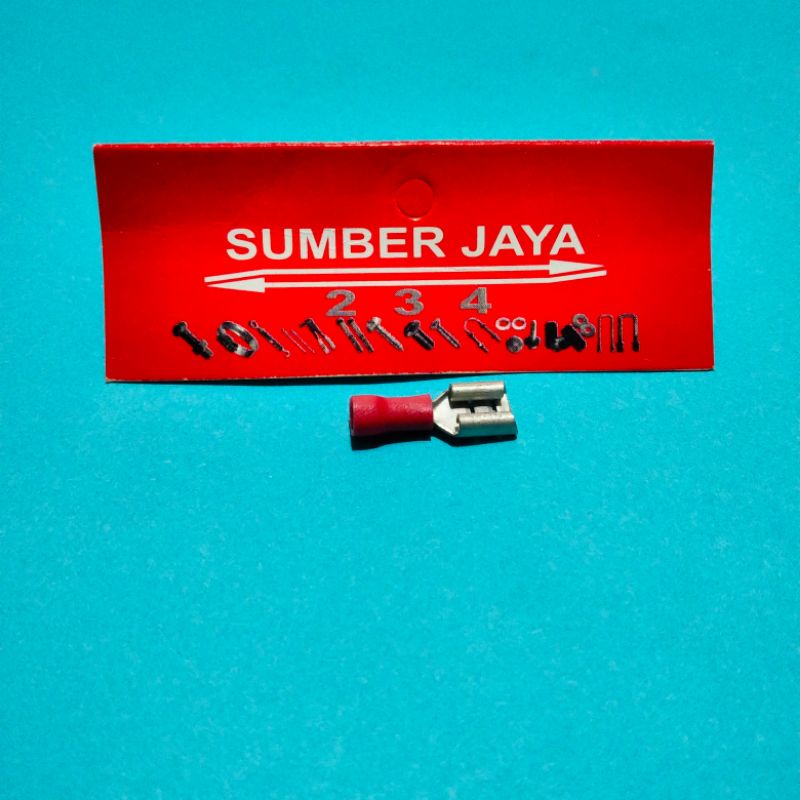 SKUN KONEKTOR GEPENG CEWEK / SKUN FEMALE / TERMINAL SKUN GEPENG TERMURAH