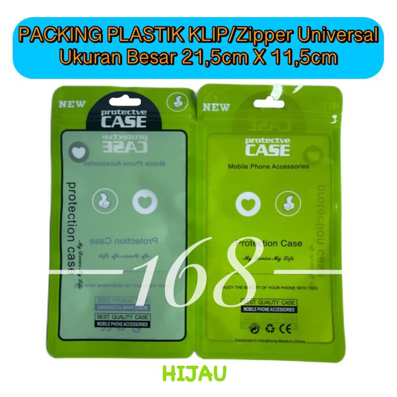 [100Pcs] Plastik Klip Packing Fashion Case Hp Softcase Silikon Hp Plastik Klip Fashion Handphone Ukuran Besar