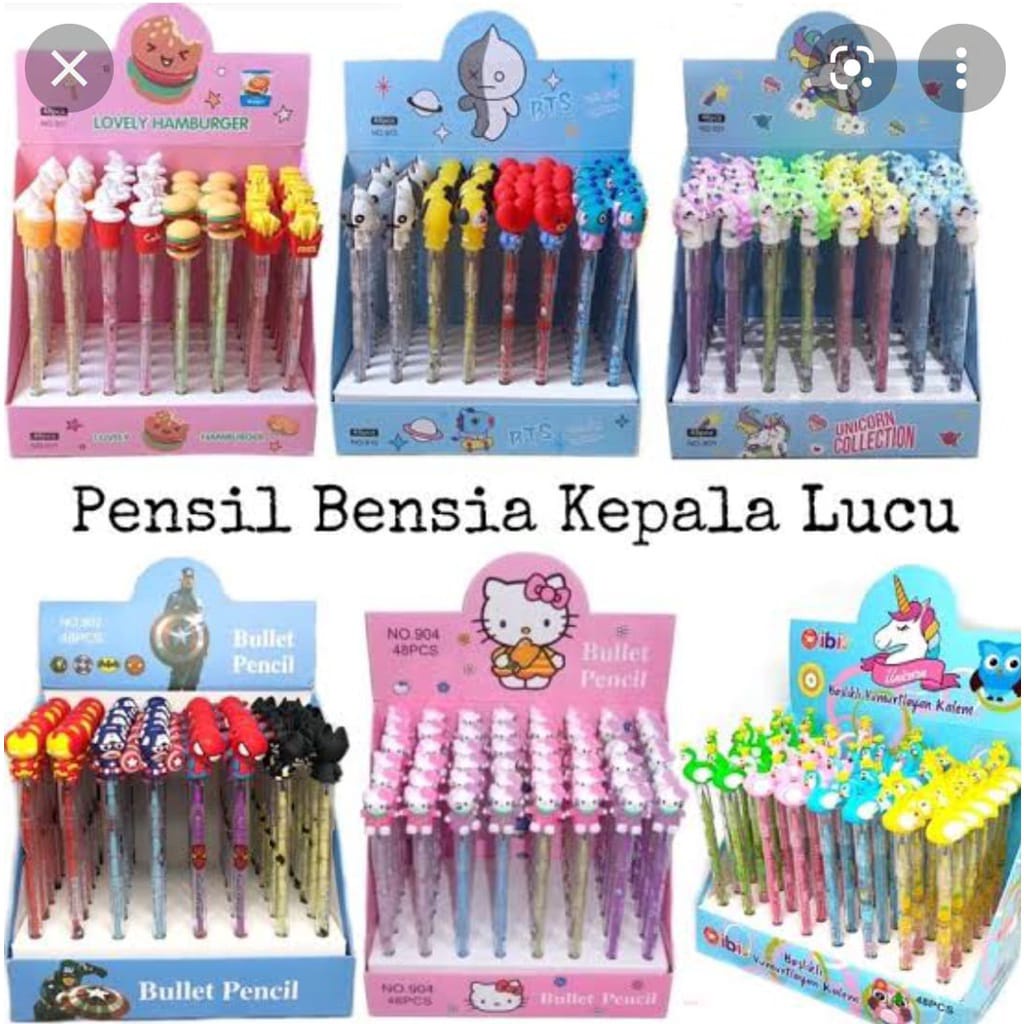 

PENSIL BTS PENSIL BENSIA KARAKTER BT21 BTS FLAMINGO DORAEMON PENSIL SUSUN BT21 PENSIL LANTU BTS KPOP ZC-128