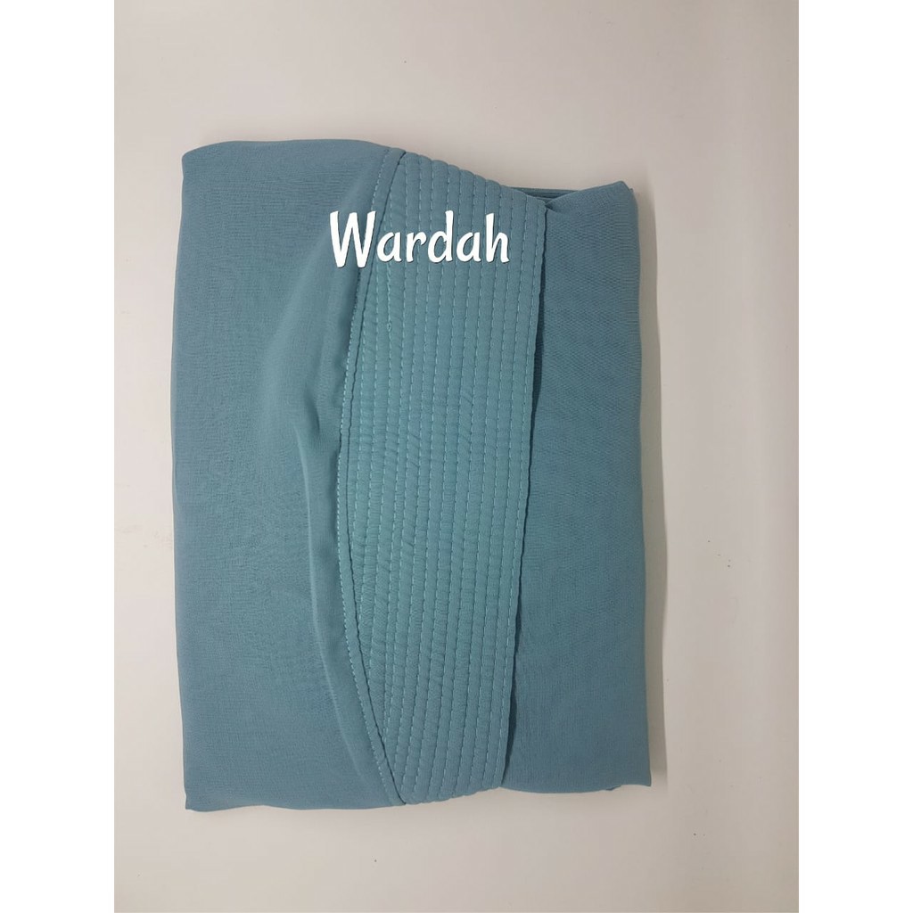 Jilbab Instan 2 Layer Jumbo Nesrin Hijab Syari Kerudung Khimar Terbaru-WARDAH