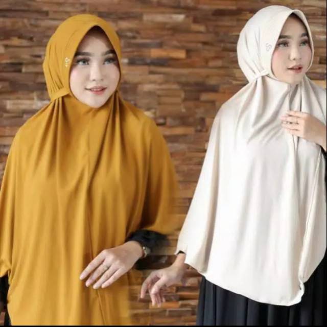 BERGO/KHIMAR/HIJAB JERSY TALI POLOSKhimar syari jersey /jumbo pet jersey /khimar jumbo pet
