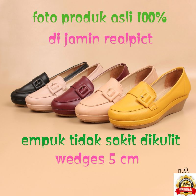 Fsb - RISTA Sepatu Wedges Wanita