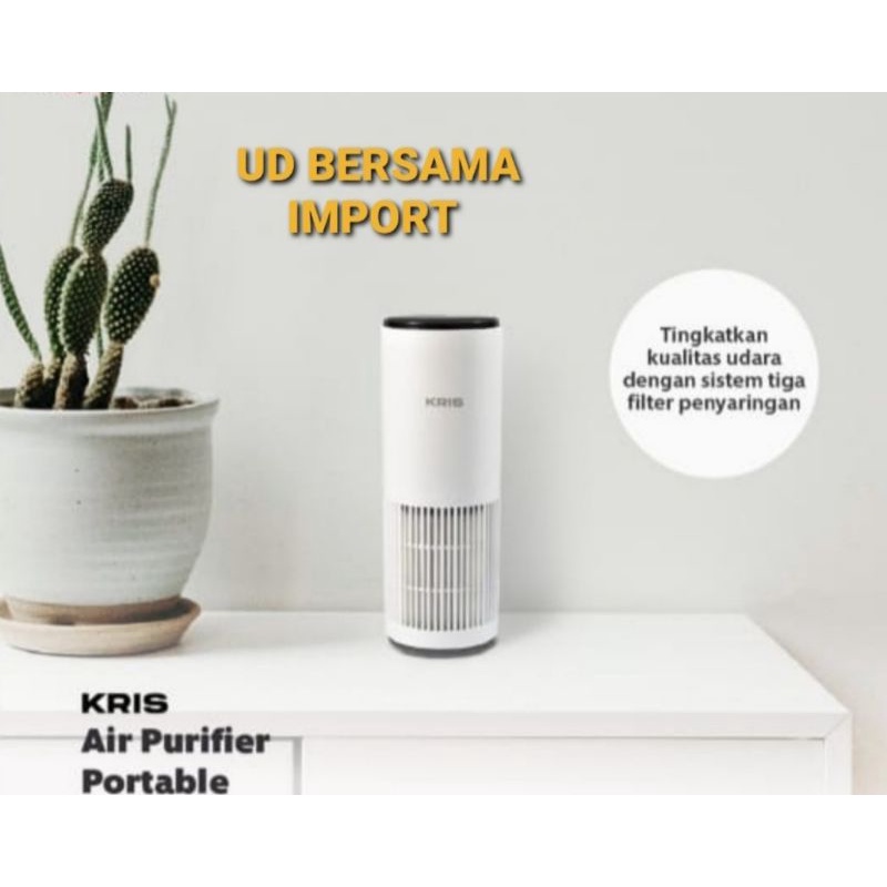 kris air purifier penjernih penyaring udara potrable recharge HEPA