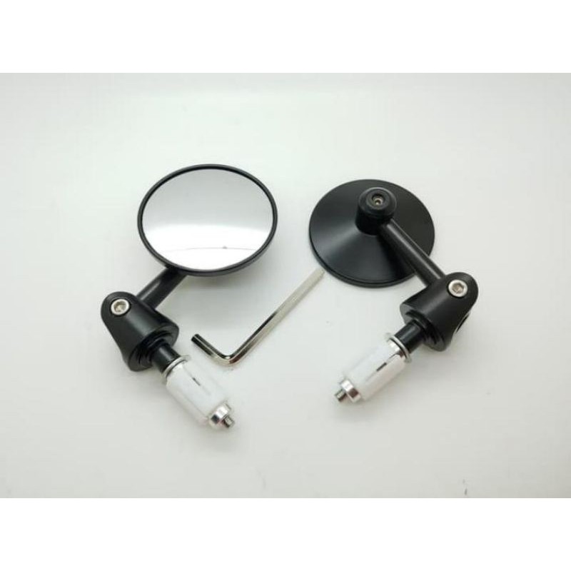 Spion Jalu Bar End Universal Semua Motor Cnc Full Kaca Spion Jalu Bar End Universal Semua Motor Cnc Full Kaca
