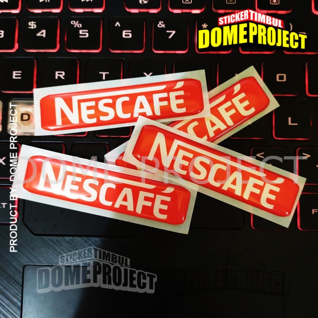 STIKER MOTOR HONDA EMBLEM TIMBUL ESP 3D LOGO NESCAFE BOX FILTER VARIO BEAT SCOOPY PCX AKSESORIS AESTHETIC KEREN