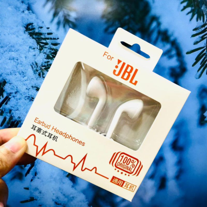 Handsfree JBL Mh-133 Earbud Earphone JBL Earbud Headset JBL HF JBL earbud