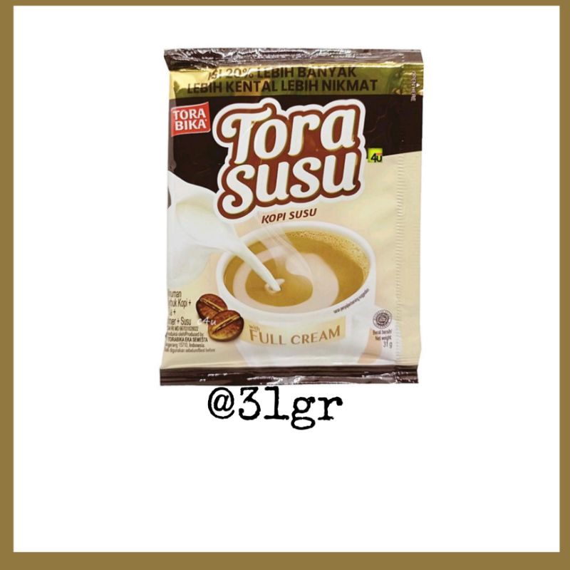 

Tora susu sachet@31gr