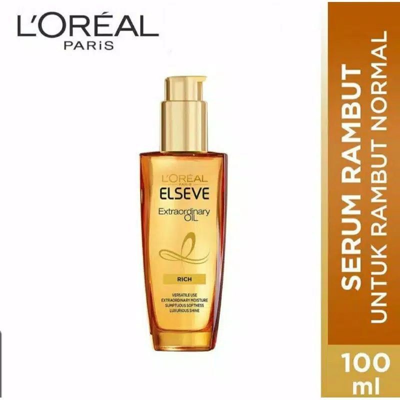 Jual L'oreal Extraordinary Oil Hair Serum 100ml Shopee Indonesia
