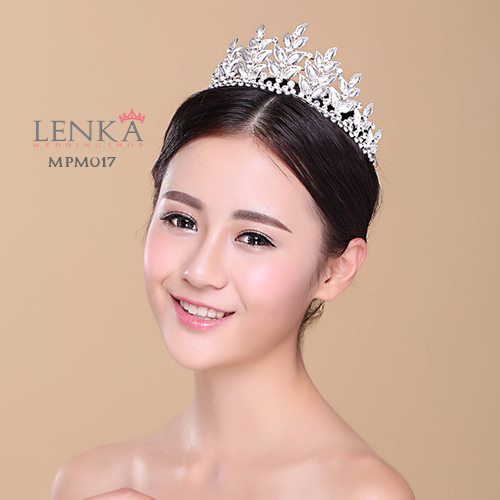 [BISA COD] HEADPIECE RAMBUT HIJAB MAHKOTA PENGANTIN AKSESORIS PESTA MPM017