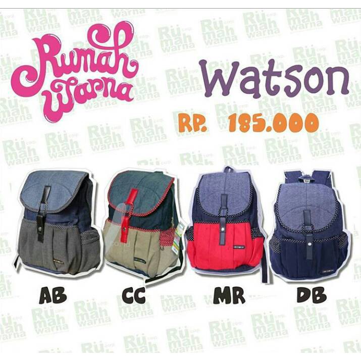 Tas Ransel Watson Rumah Warna