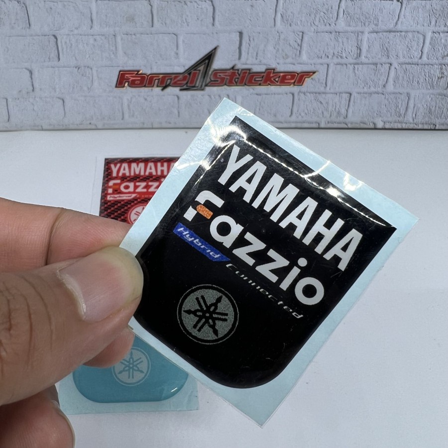 STIKER FAZZIO STICKER LOGO FAZIO TAMENG TIMBUL