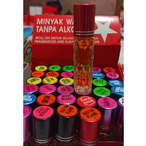 ( TERMURAH) PARFUM ROLL ON MINYAK WANGI NON ALKOHOL 8ML