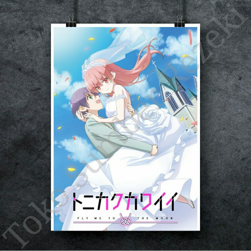 

Poster Figure Anime Tonikaku Kawaii Tonikawa Over the Moon For You Canvas Paper Lukisan