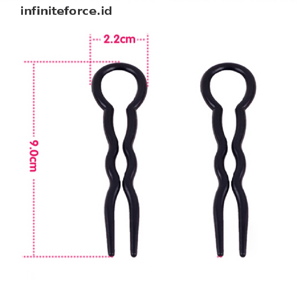 (Infiniteforce.Id) Favorite 3pcs / 1 Set Jepit Rambut Spiral Ajaib Untuk Wanita