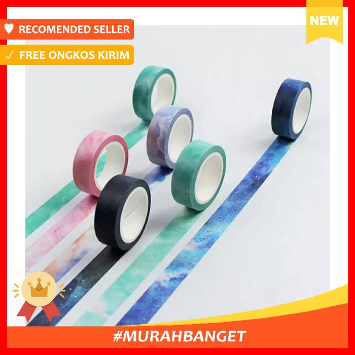 

Selotip & Double Tape - Twilight Masking Tape / Washi Tape M9 135 - Pengikat & Perekat