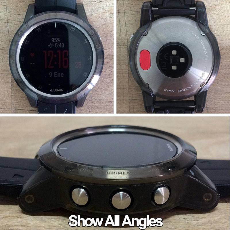 Casing Bumper Case Silikon Transparan Untuk Garmin Fenix 5 5X Fenix5 Fenix5X