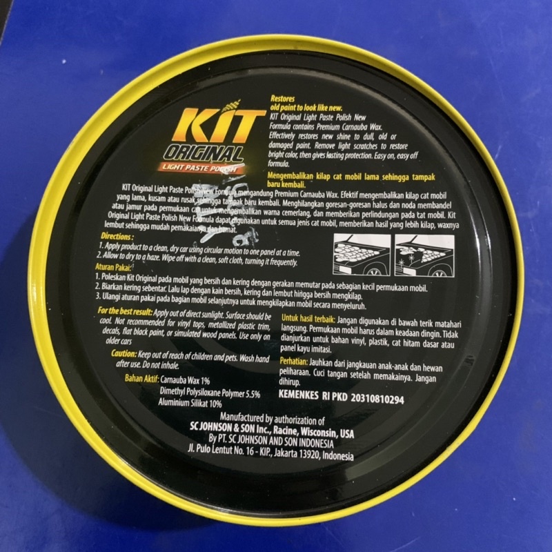 KIT KALENG PASTE ORIGINAL 225gr