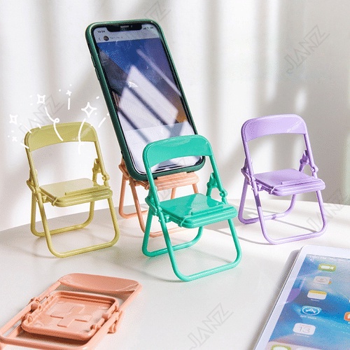 BOS - STAND HP KURSI MACARON | CHAIR SMALL HOLDER STANDING HANDPHONE MAKARON