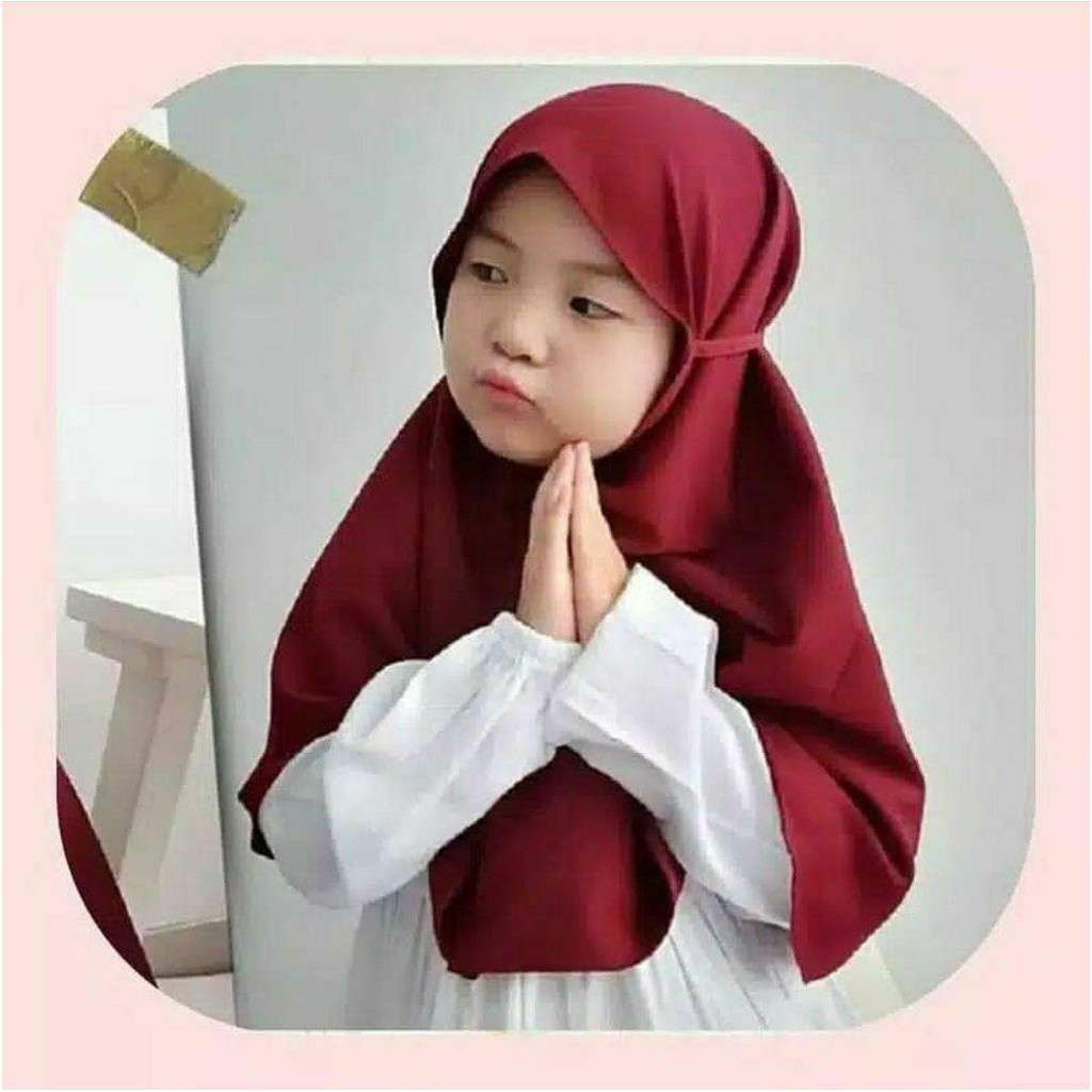 JILBAB ANAK / BERGO ANAK INSTAN MARYAM KIDS ARJUNA HIJAB 0.6 - 2TAHUN