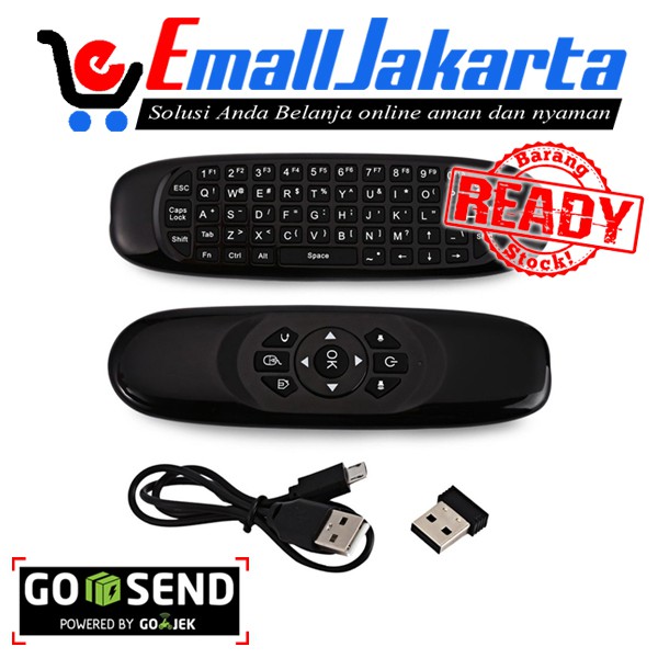 Remote Control Smart TV Mini Wireless Air Fly Mouse TK668 2.4GHz Keyboard