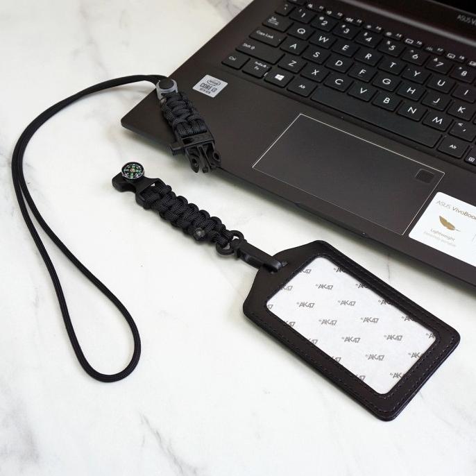 

READY COD Name Tag Holder / Tali Gantungan ID Card Lanyard Paracord PROMOKode 2151