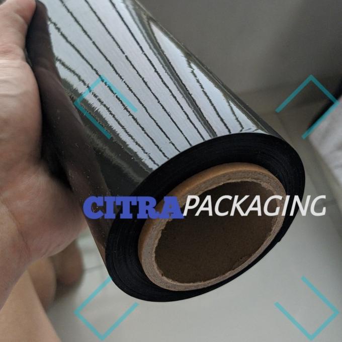 

PLASTIK WRAP HITAM - STRETCH FILM WRAPPING DELKOWRAP 20CM X 200M bisa cod